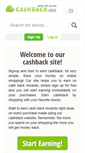 Mobile Screenshot of cashbackzilla.com